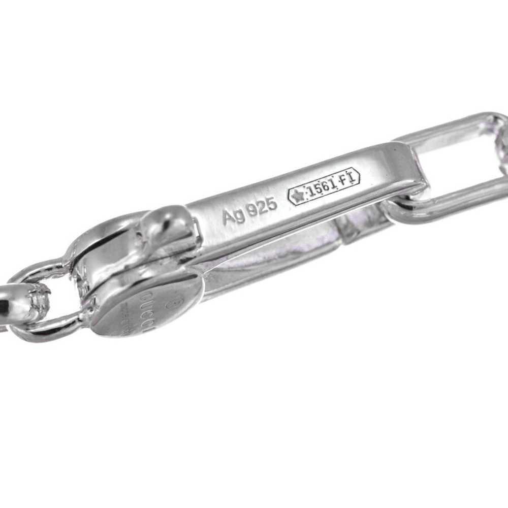 Gucci Sterling Silver Interlocking Gg Bracelet - image 5